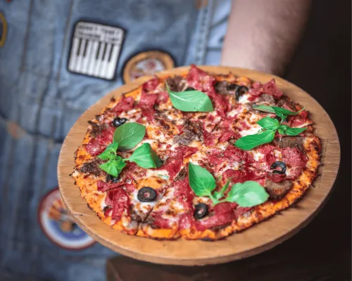 Sweet Potato Protein Pizza Base